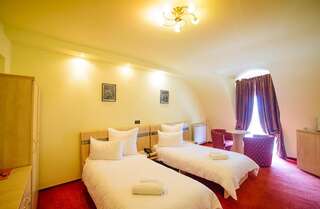 Отель Hotel Clipa Дробета-Турну- Севери Двухместный номер с 2 отдельными кроватями и балконом-2